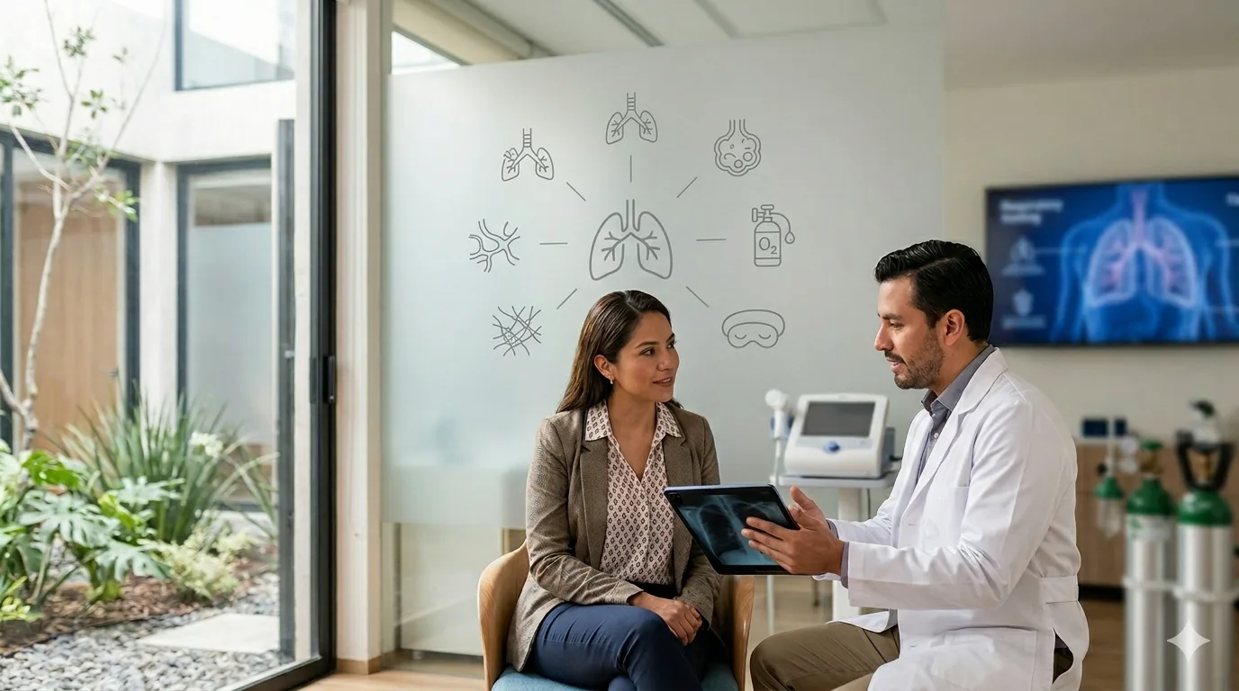 ¿Qué especialista trata las infecciones respiratorias?